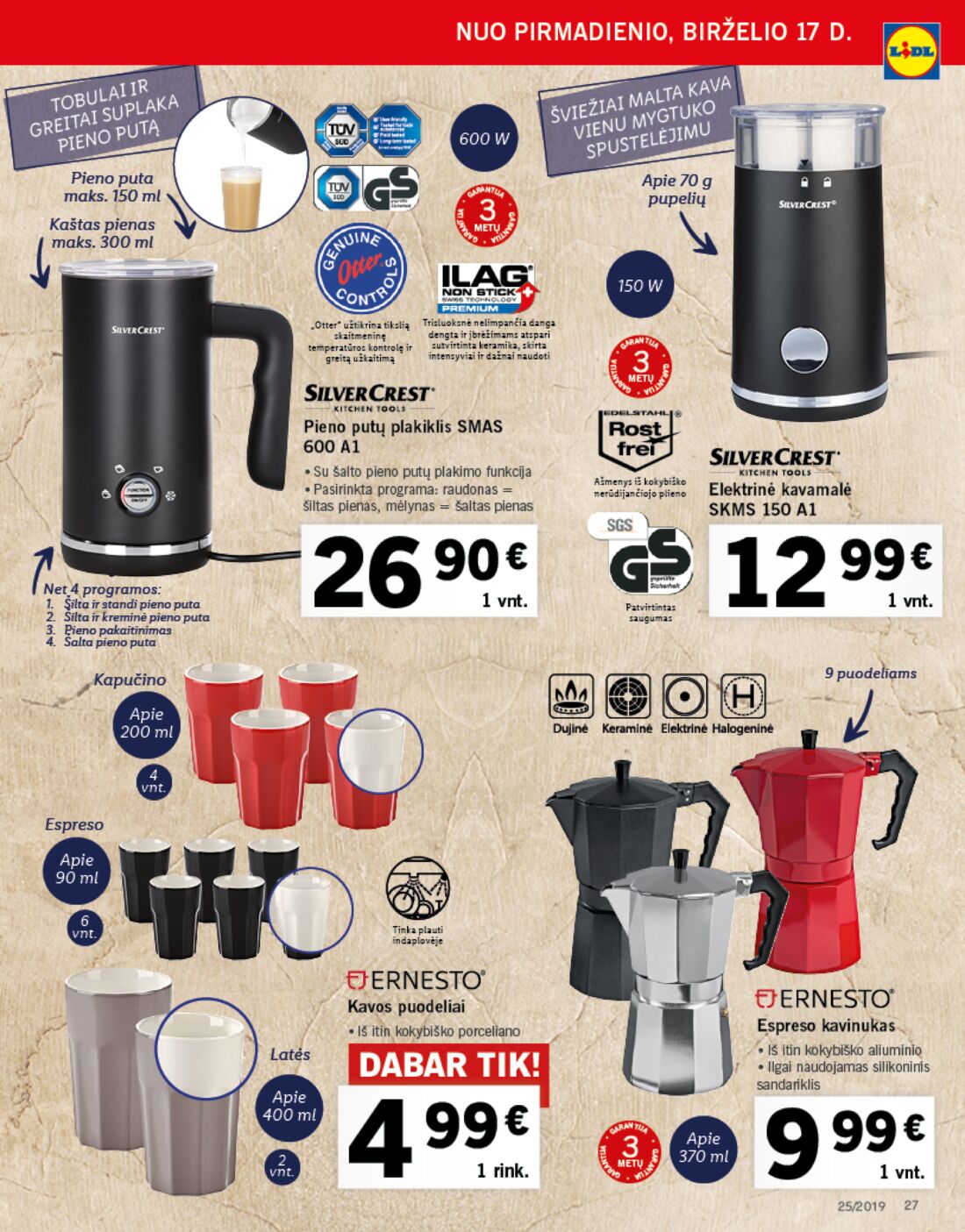 Lidl savaitinis leidinys akcijos nuo 
  2019-06-17 iki 
  2019-06-23 | Leidinukas.lt puslapis 27
