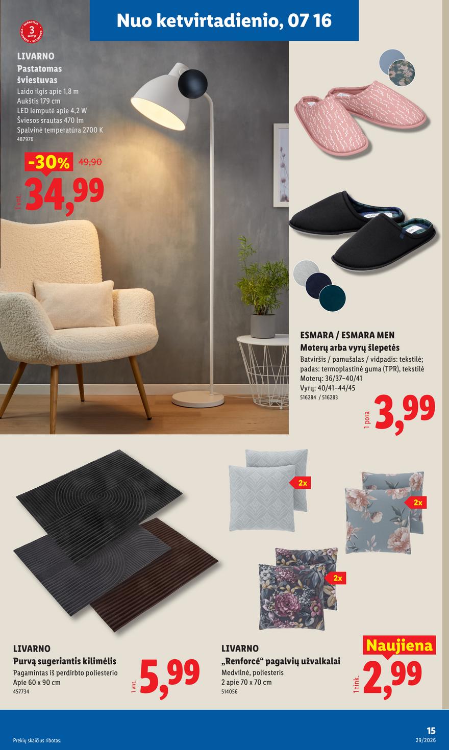 Lidl leidinys akcijos nuo 
  2026-07-13 iki 
  2026-07-19 | Leidinukas.lt puslapis 15
