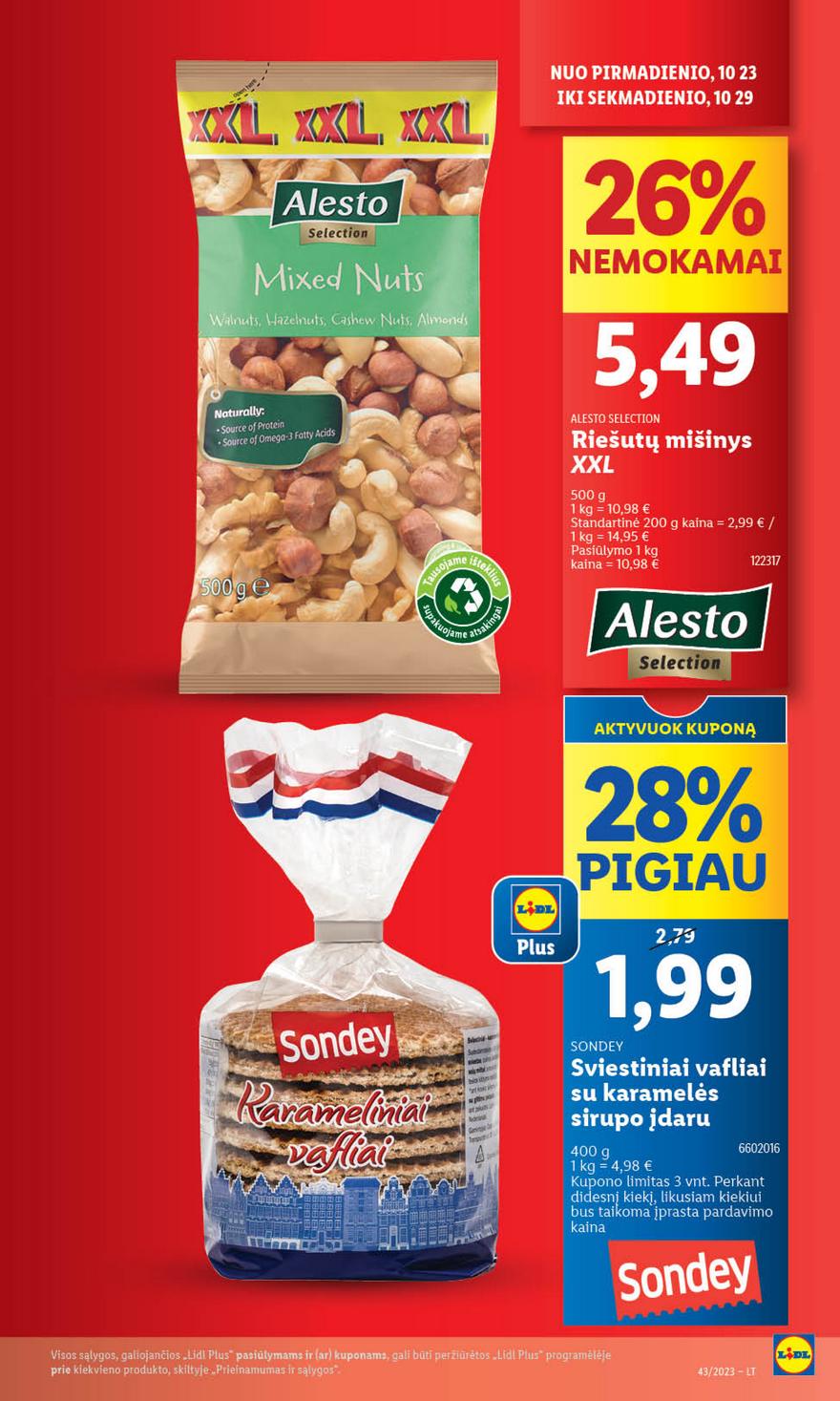 Ldil maisto leidinys akcijos nuo 
  2023-10-23 iki 
  2023-10-29 | Leidinukas.lt puslapis 24
