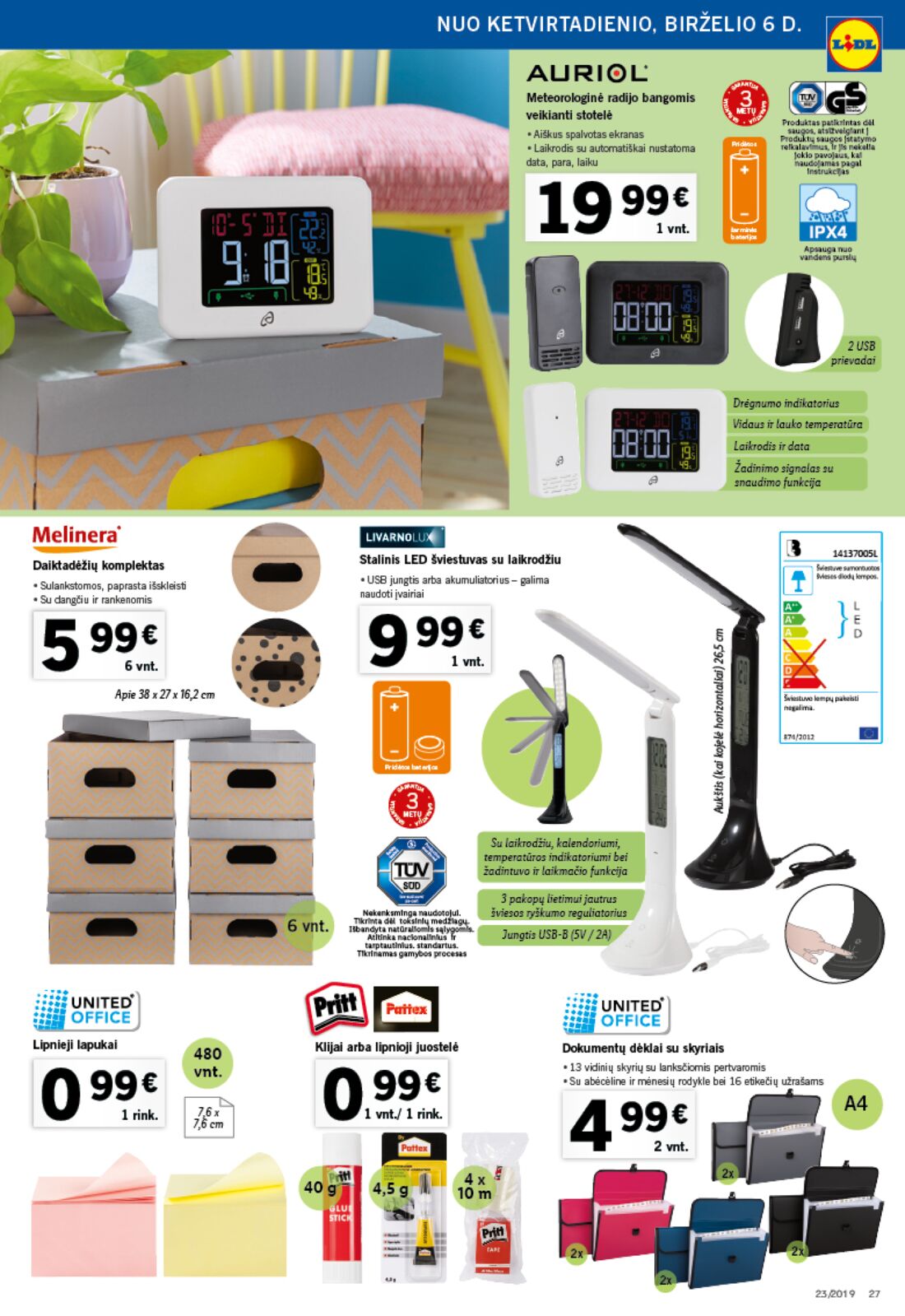 Lidl savaitinis leidinys akcijos nuo 
  2019-06-03 iki 
  2019-06-09 | Leidinukas.lt puslapis 27