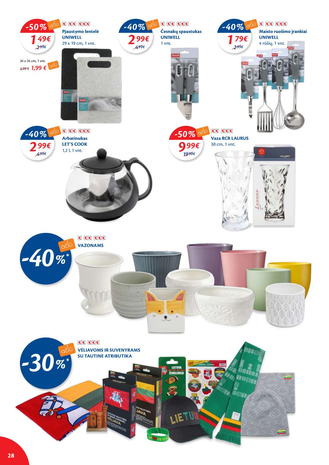 Maxima kaininis leidinys akcijos nuo 
  2021-03-09 iki 
  2021-03-15 | Leidinukas.lt puslapis 28