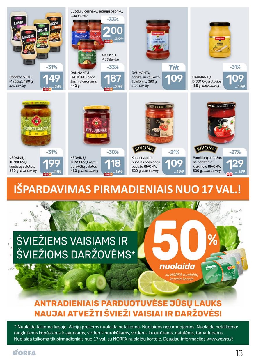 Norfos leidinys akcijos nuo 
  2026-02-05 iki 
  2026-02-18 | Leidinukas.lt puslapis 13