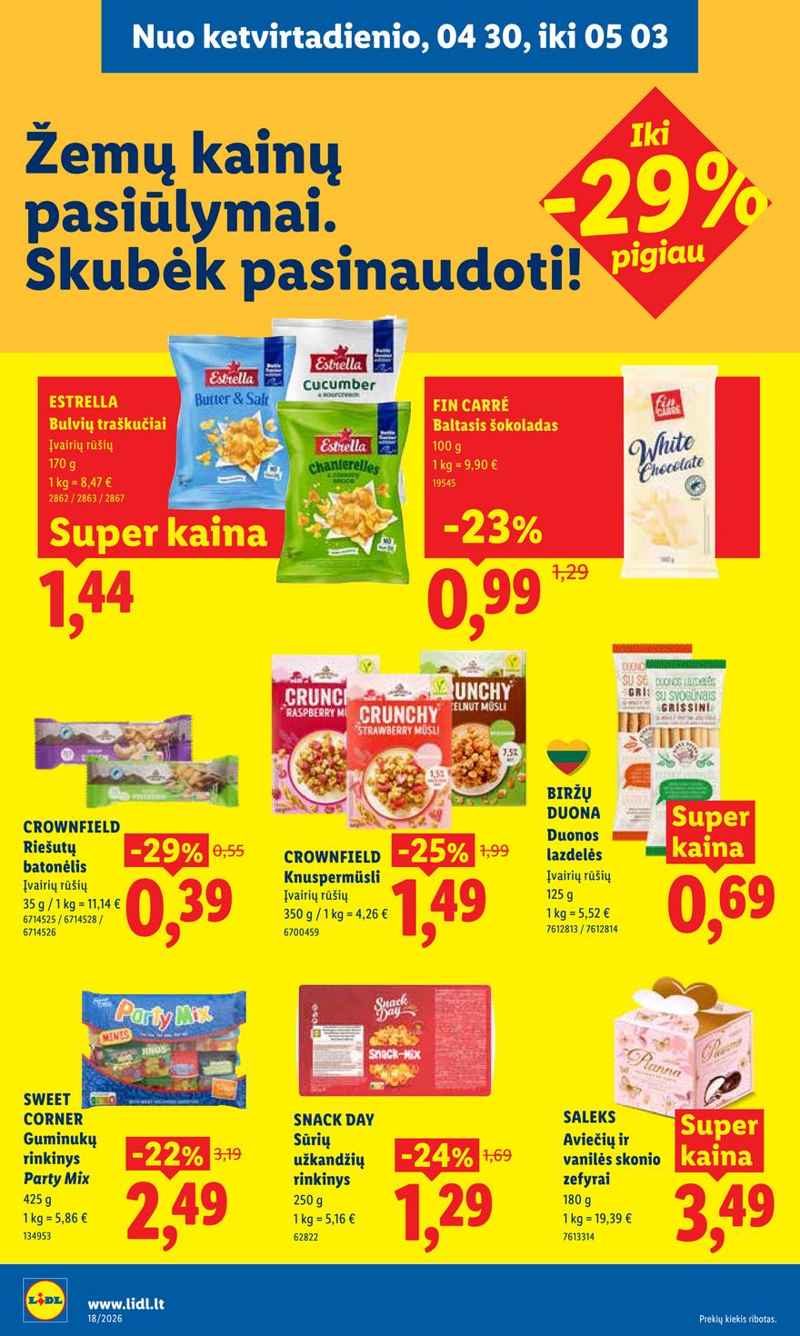 Lidl leidinys naujas akcijos nuo 
  2026-04-27 iki 
  2026-05-03 | Leidinukas.lt puslapis 30