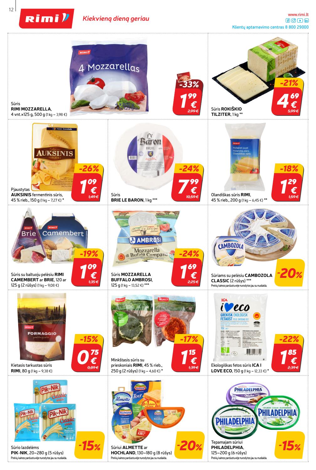 Rimi savaitinis leidinys akcijos nuo 
  2020-09-08 iki 
  2020-09-14 | Leidinukas.lt puslapis 12