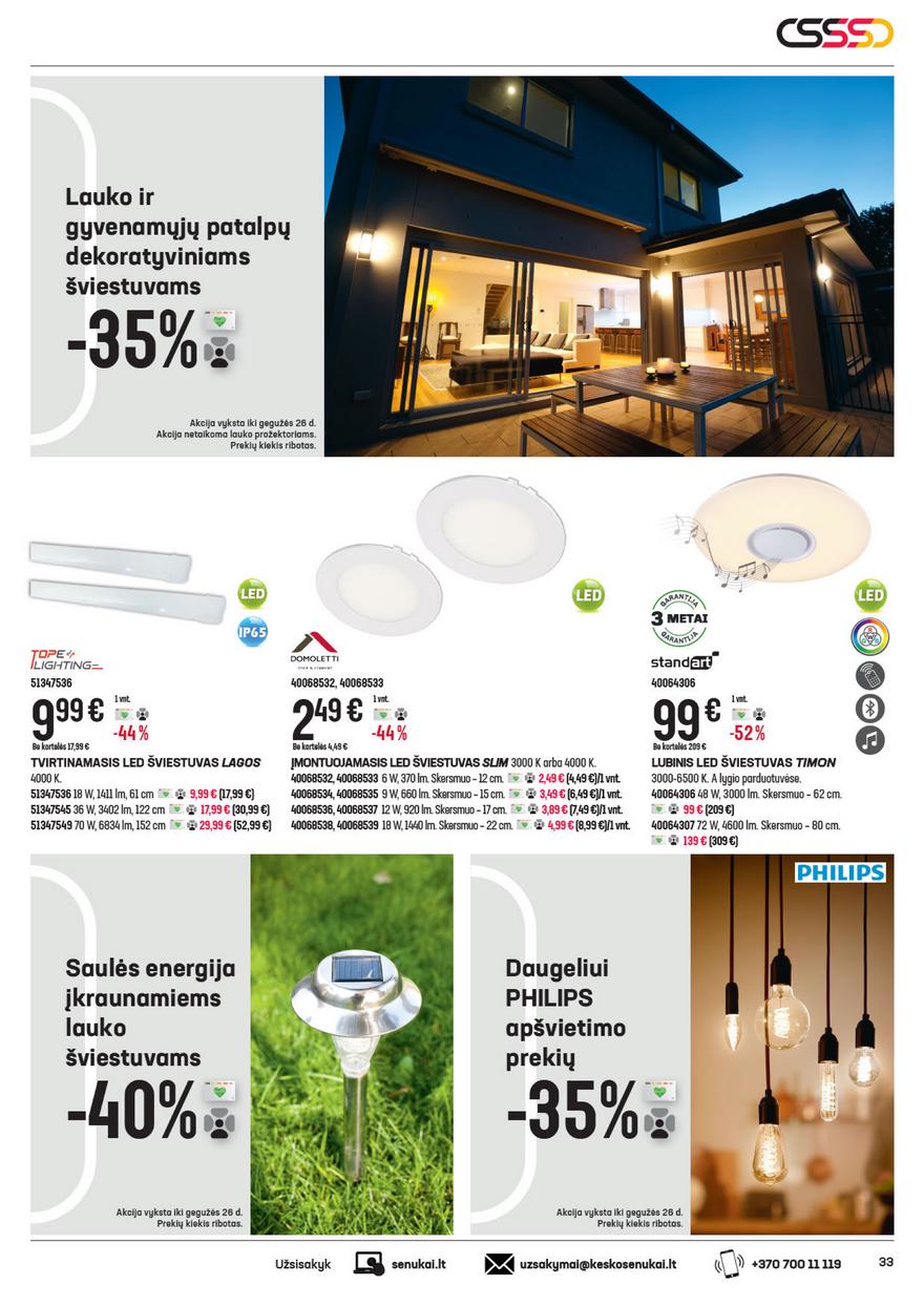 Senukai leidinys akcijos nuo 
  2021-05-05 iki 
  2021-05-25 | Leidinukas.lt puslapis 33