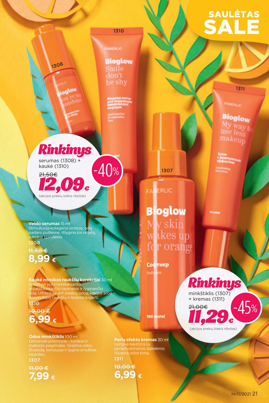 Faberlic katalogas akcijos nuo 
  2021-07-26 iki 
  2021-08-15 | Leidinukas.lt puslapis 21