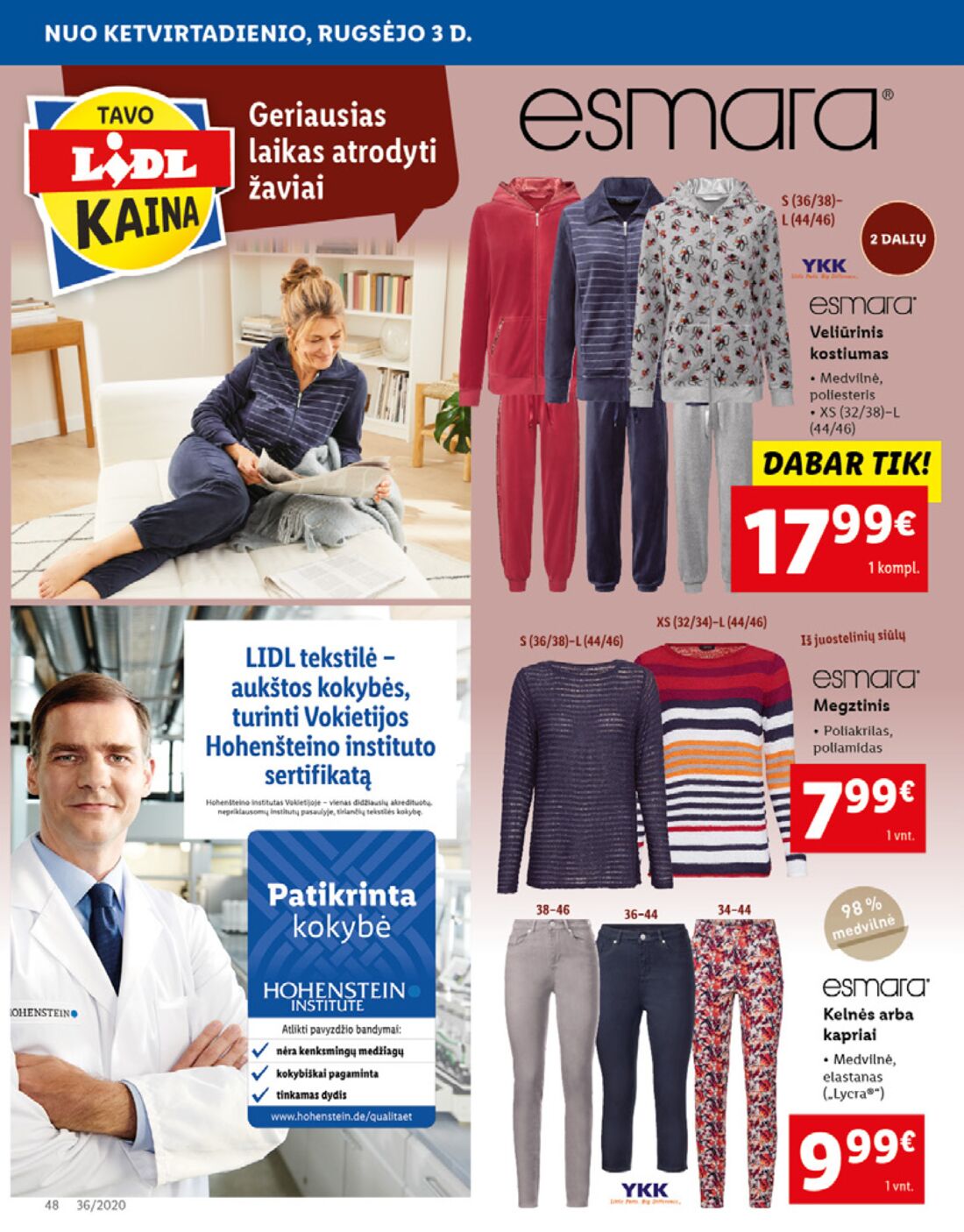 Lidl savaitinis leidinys akcijos nuo 
  2020-08-31 iki 
  2020-09-06 | Leidinukas.lt puslapis 48