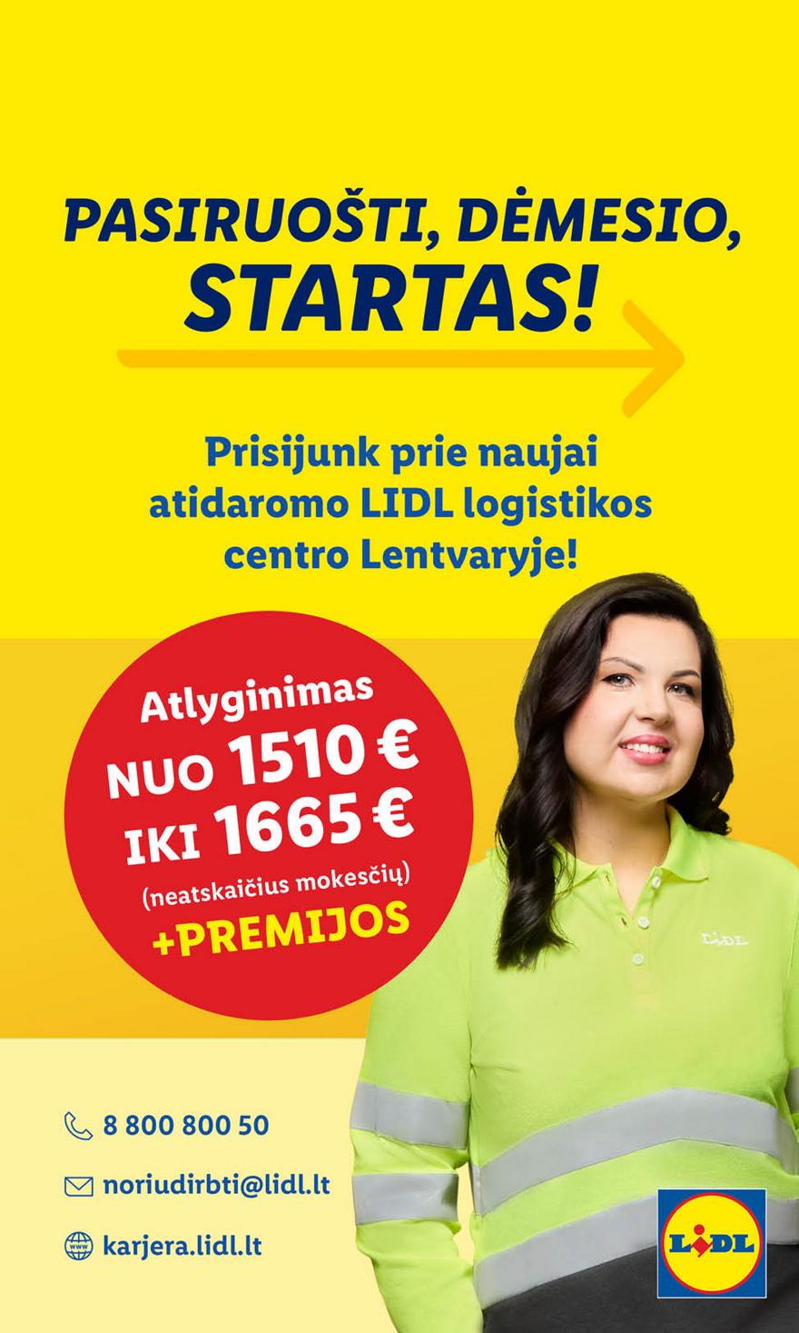 Lidl pasiūlymai akcijos nuo 
  2024-01-08 iki 
  2024-01-14 | Leidinukas.lt puslapis 23