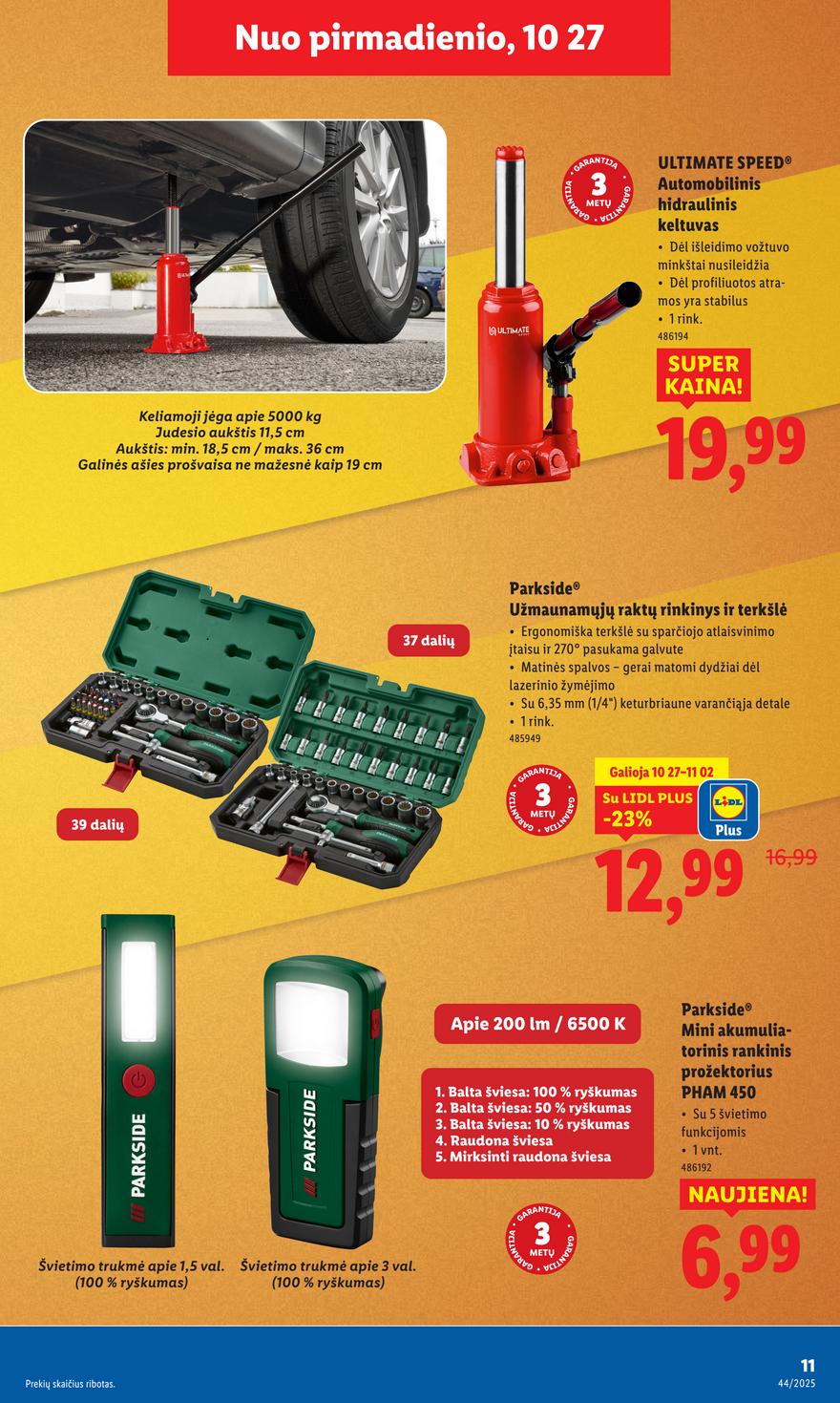 Lidl leidinys akcijos nuo 
  2025-10-27 iki 
  2025-11-02 | Leidinukas.lt puslapis 11