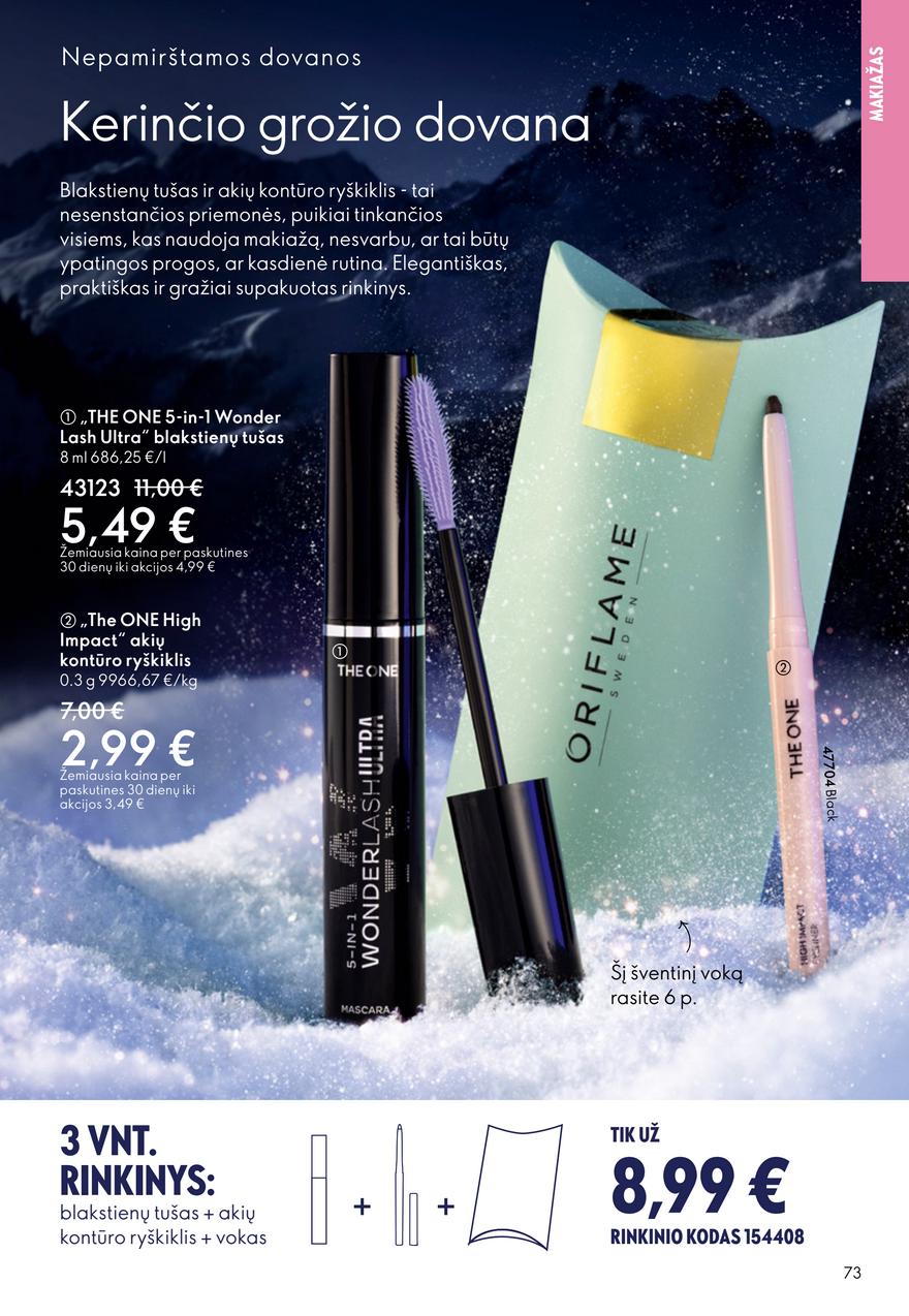 Oriflame katalogas akcijos nuo 
  2025-12-10 iki 
  2025-12-30 | Leidinukas.lt puslapis 73