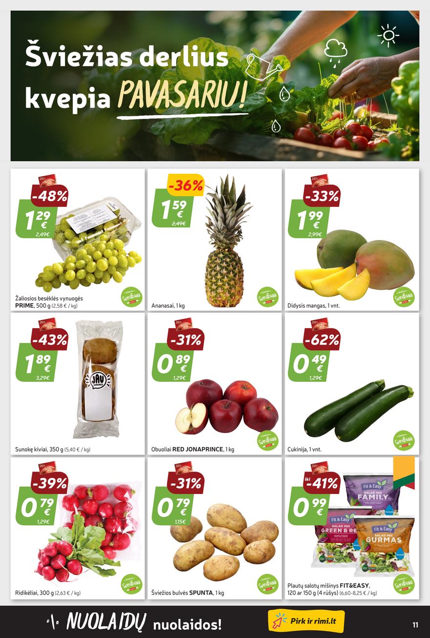 Rimi savaitinis leidinys akcijos nuo 
  2024-05-14 iki 
  2024-05-20 | Leidinukas.lt puslapis 11