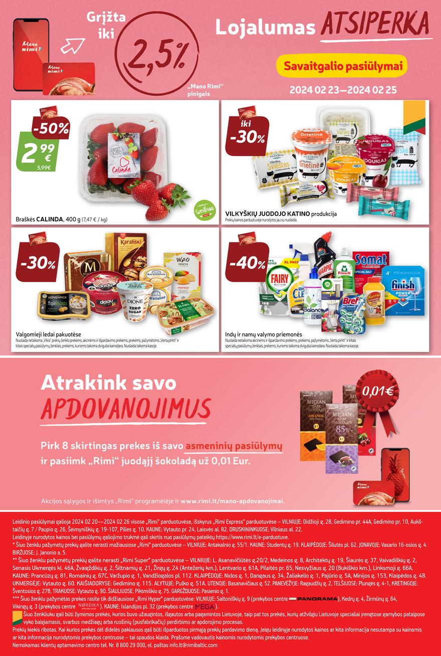 Rimi savaitinis leidinys akcijos nuo 
  2024-02-20 iki 
  2024-02-26 | Leidinukas.lt puslapis 24