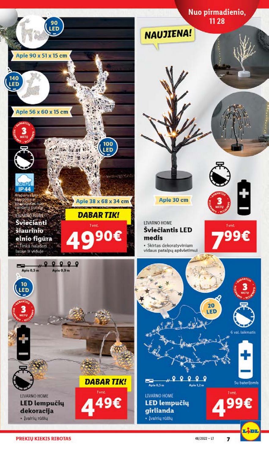 Lidl pasiūlymai akcijos nuo 
  2022-11-28 iki 
  2022-12-04 | Leidinukas.lt puslapis 7