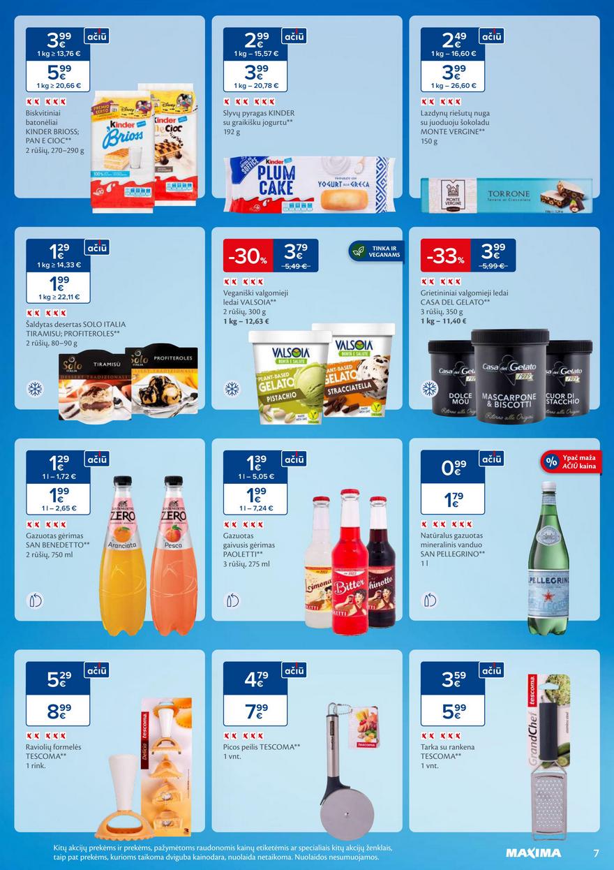 Maxima leidinukas akcijos nuo
2025-06-10 iki
2025-06-16 | Leidinukas.lt puslapis 7