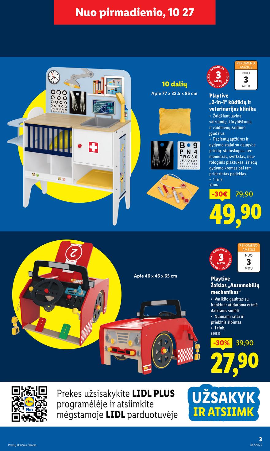 Lidl leidinys akcijos nuo 
  2025-10-27 iki 
  2025-11-02 | Leidinukas.lt puslapis 3