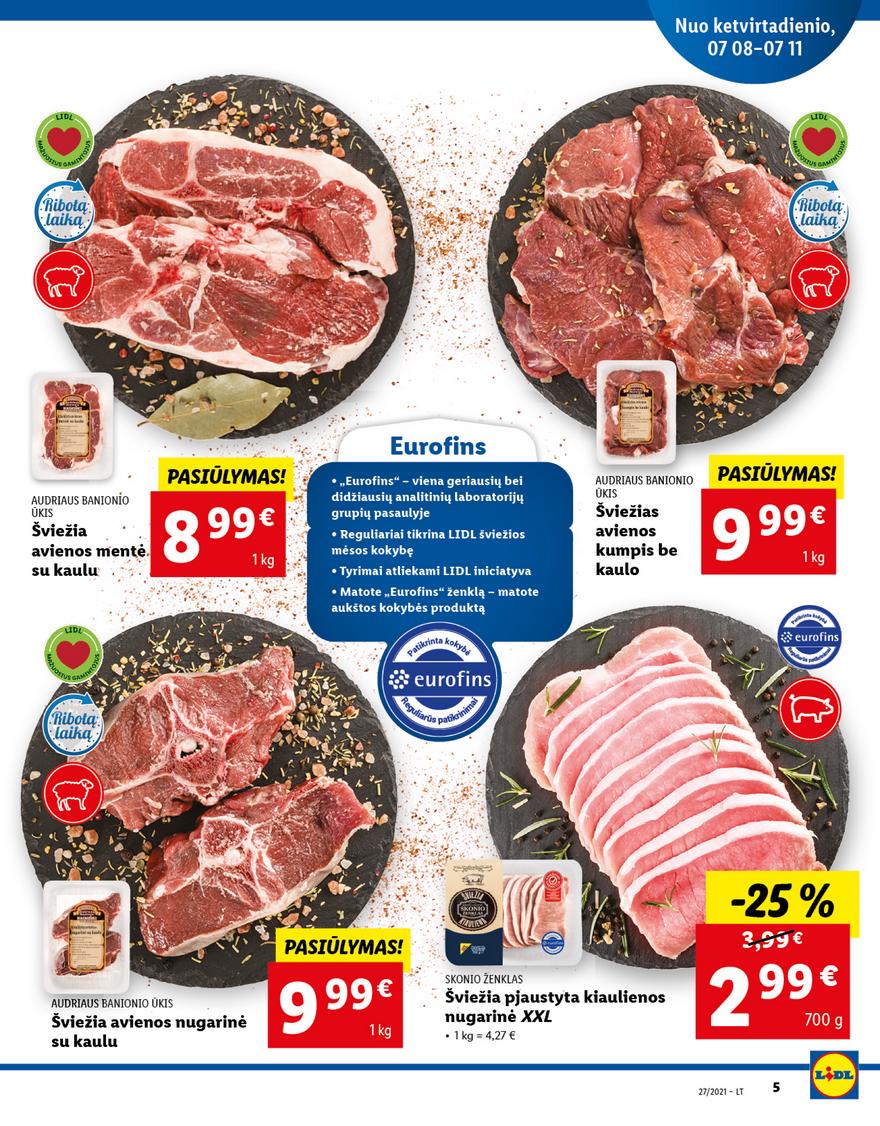 Lidl maisto prekių pasiūlymai akcijos nuo 
  2021-07-05 iki 
  2021-07-11 | Leidinukas.lt puslapis 5