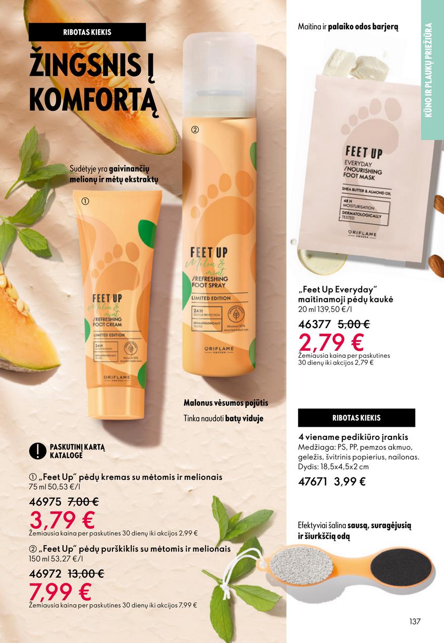 Oriflame katalogas akcijos nuo 
  2025-10-08 iki 
  2025-10-28 | Leidinukas.lt puslapis 137