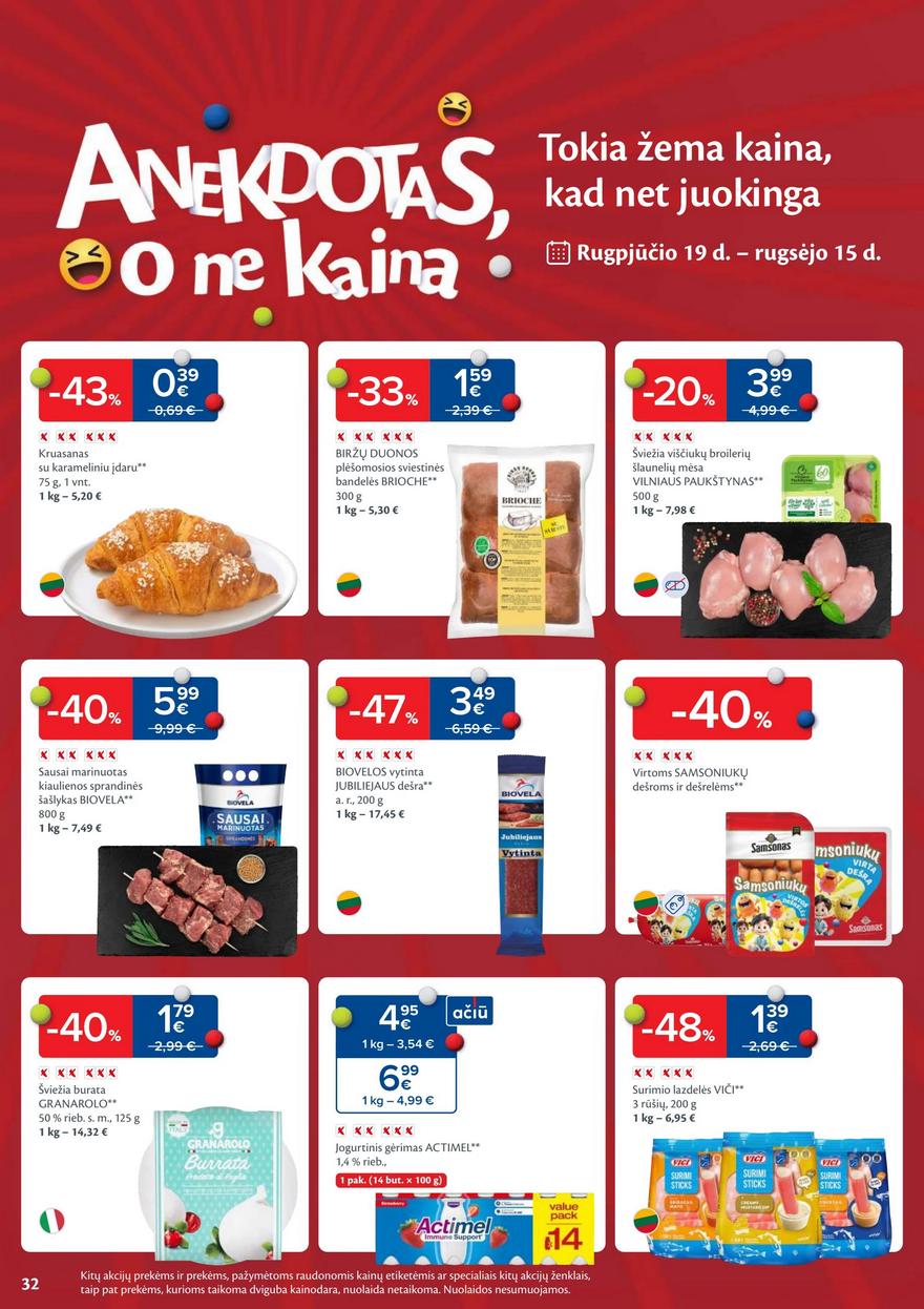 Maxima leidinukas akcijos nuo
2025-09-02 iki
2025-09-08 | Leidinukas.lt puslapis 32