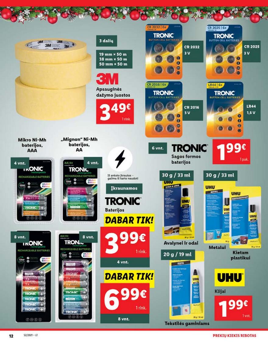 Ldil ne maisto prekių pasiūlymai. akcijos nuo 
  2021-12-27 iki 
  2022-01-02 | Leidinukas.lt puslapis 12