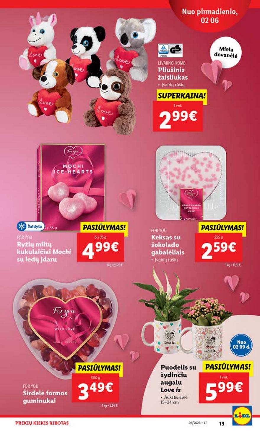 Ldil ne maisto prekių pasiūlymai akcijos nuo 
  2023-02-06 iki 
  2023-02-12 | Leidinukas.lt puslapis 13