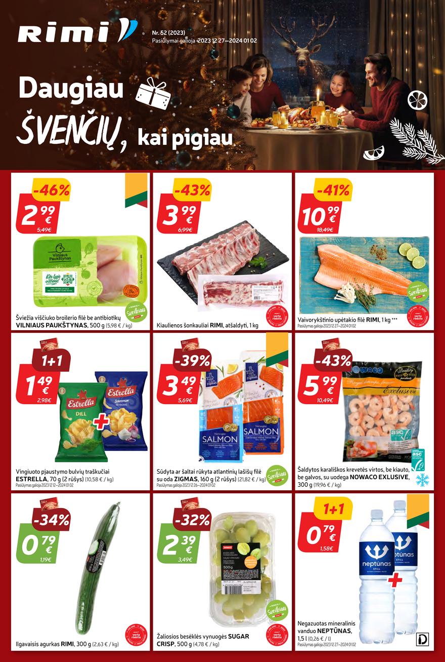 Rimi savaitinis leidinys akcijos nuo 
  2023-12-27 iki 
  2024-01-02 | Leidinukas.lt puslapis 1