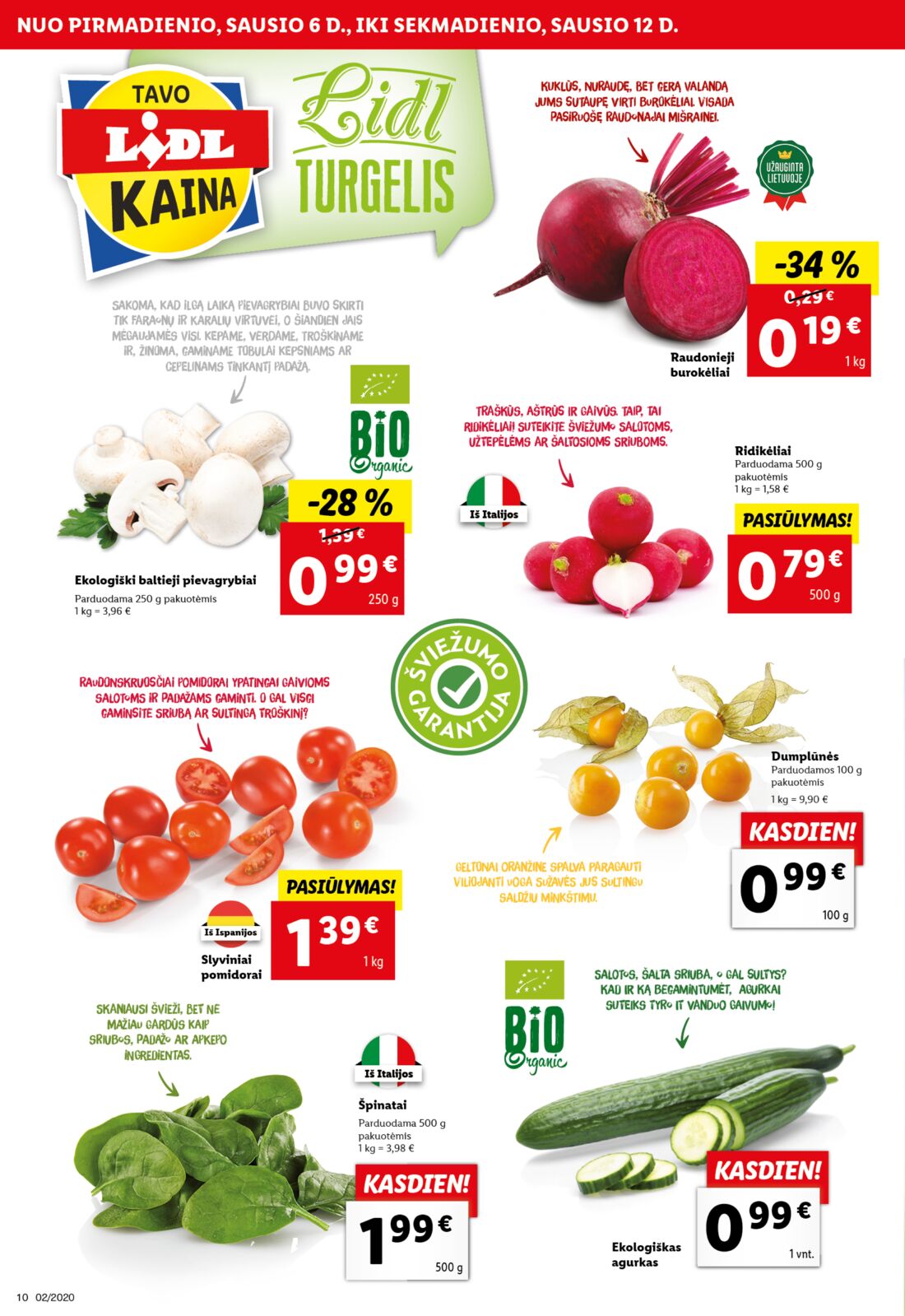 Lidl savaitinis leidinys akcijos nuo 
  2020-01-06 iki 
  2020-01-12 | Leidinukas.lt puslapis 10