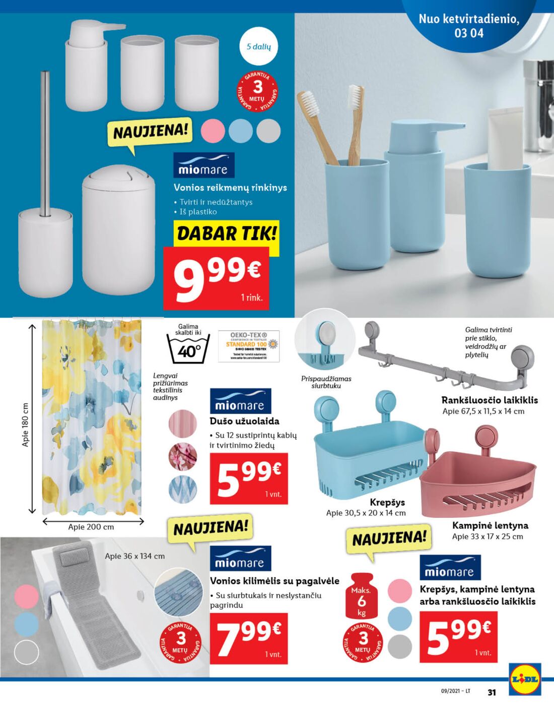 Lidl savaitinis leidinys akcijos nuo 
  2021-03-01 iki 
  2021-03-07 | Leidinukas.lt puslapis 31