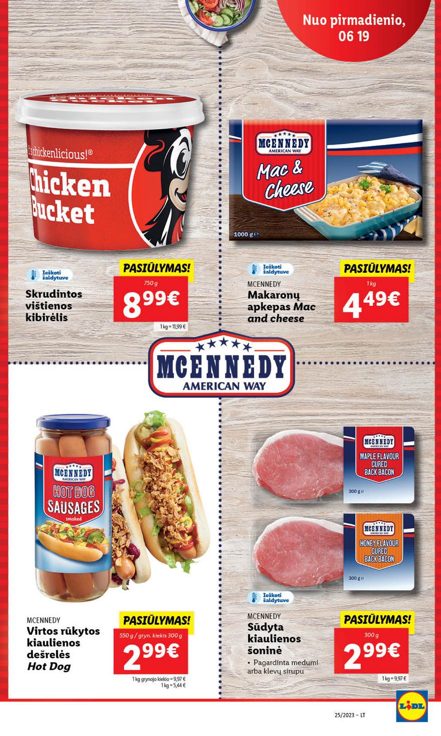 Lidl pasiūlymai akcijos nuo 
  2023-06-19 iki 
  2023-06-25 | Leidinukas.lt puslapis 31