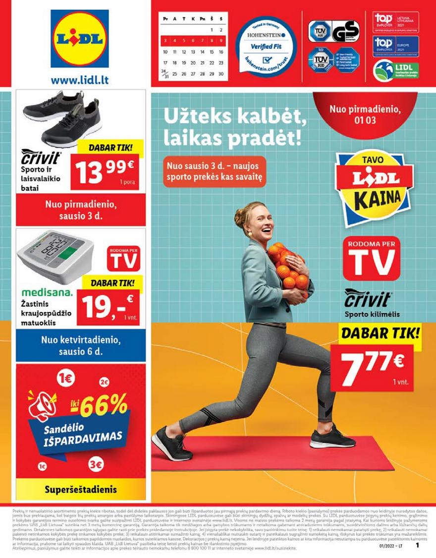 Ldil ne maisto leidinys akcijos nuo 
  2022-01-03 iki 
  2022-01-09 | Leidinukas.lt puslapis 1