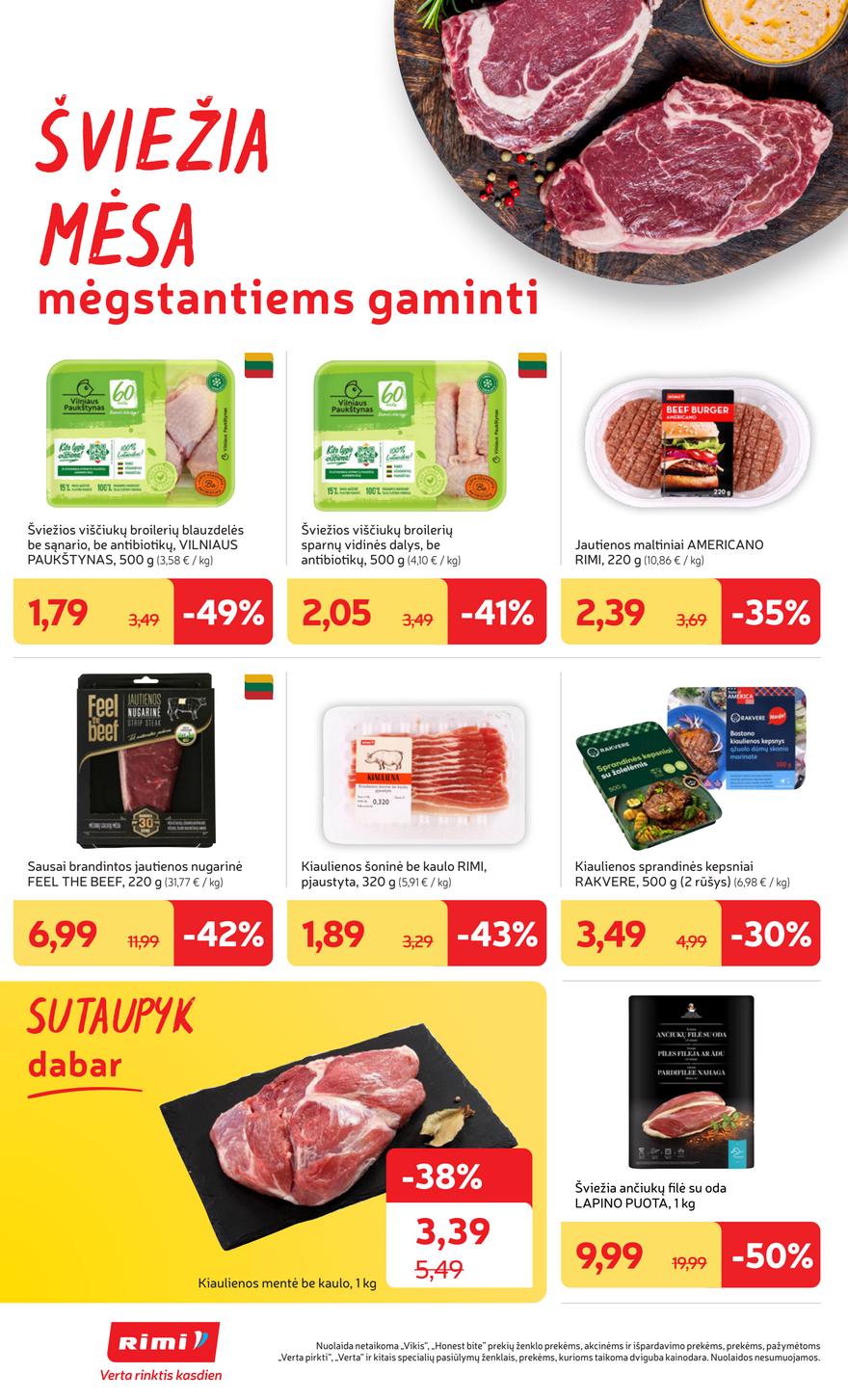 Rimi savaitinis leidinys 38 akcijos nuo
2025-09-16 iki
2025-09-22 | Leidinukas.lt puslapis 6