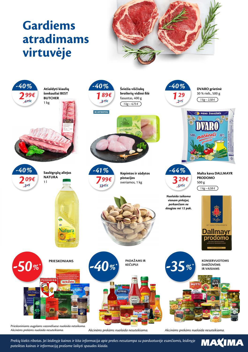Maxima kaininis leidinys akcijos nuo 
  2021-10-07 iki 
  2021-10-10 | Leidinukas.lt puslapis 3