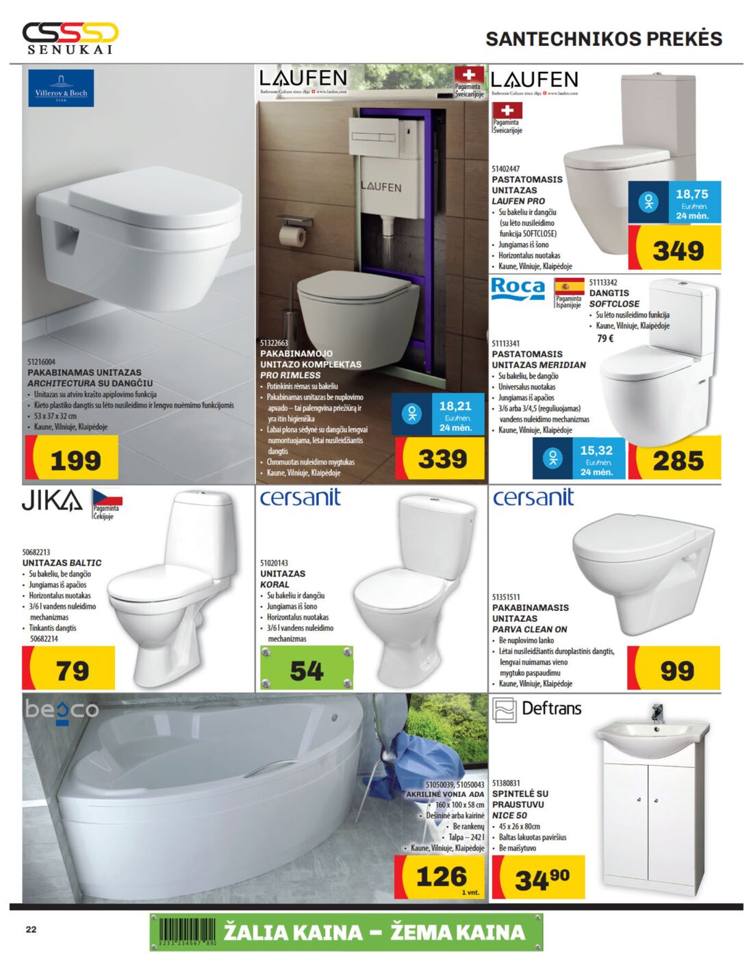 Senukai reklaminis leidinys akcijos nuo 
  2019-10-31 iki 
  2019-11-18 | Leidinukas.lt puslapis 22