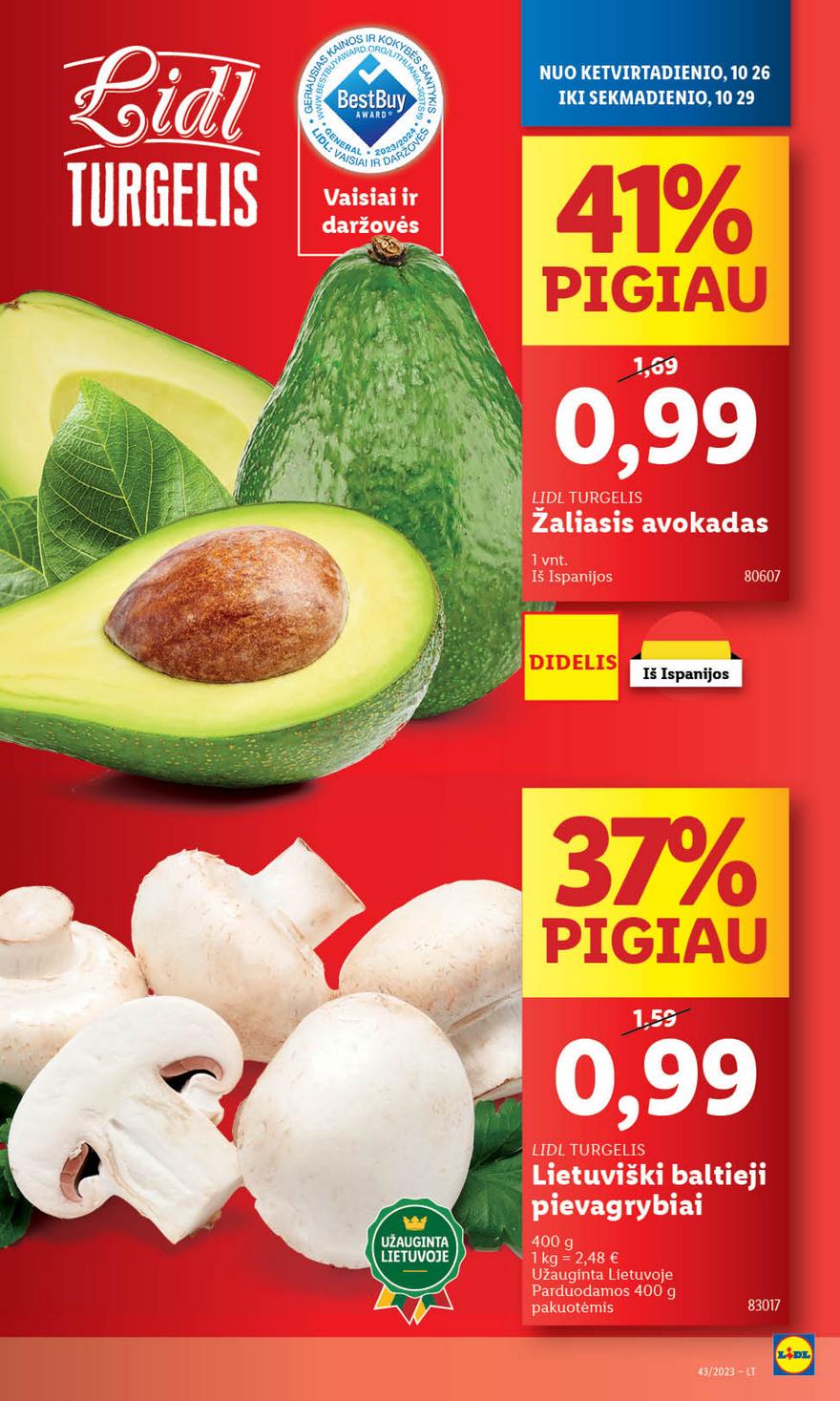 Ldil maisto leidinys akcijos nuo 
  2023-10-23 iki 
  2023-10-29 | Leidinukas.lt puslapis 40