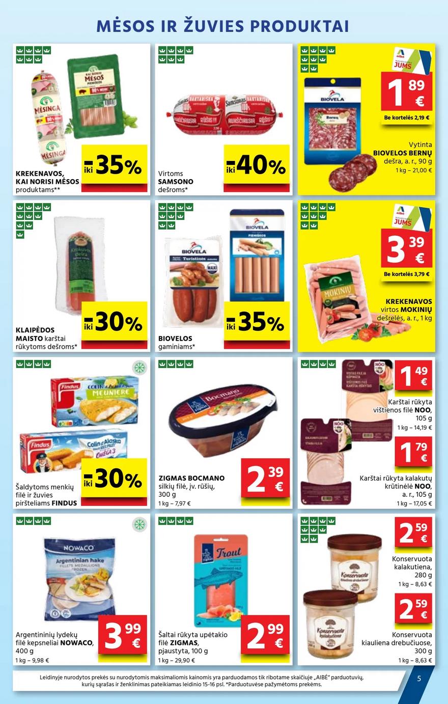 Aibė leidinys 26 akcijos nuo 
  2024-09-26 iki 
  2024-10-08 | Leidinukas.lt puslapis 5