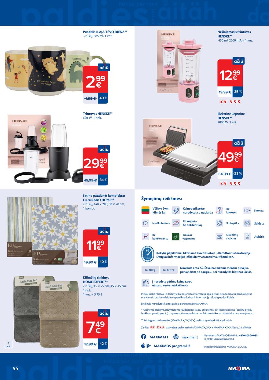 Maxima leidinys akcijos nuo 
  2026-06-02 iki 
  2026-06-08 | Leidinukas.lt puslapis 54