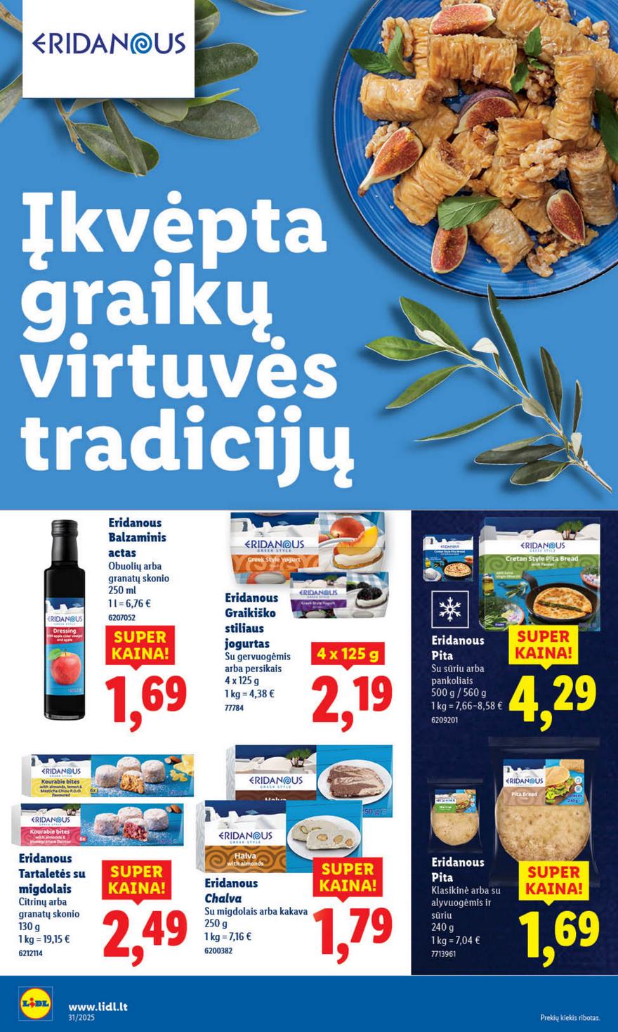 Lidl leidinys naujas akcijos nuo 
  2025-07-28 iki 
  2025-08-03 | Leidinukas.lt puslapis 16