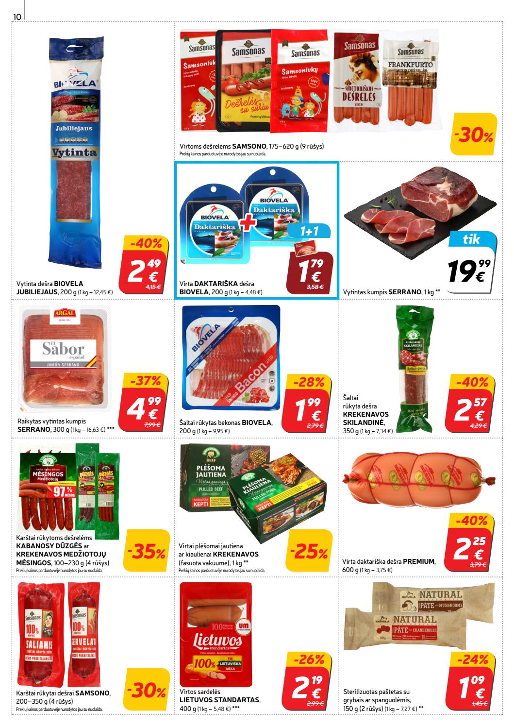 Rimi savaitinis leidinys akcijos nuo 
  2019-06-25 iki 
  2019-07-01 | Leidinukas.lt puslapis 10