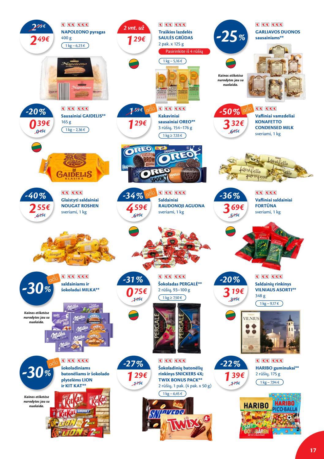Maxima kaininis leidinys akcijos nuo 
  2021-10-19 iki 
  2021-10-25 | Leidinukas.lt puslapis 17