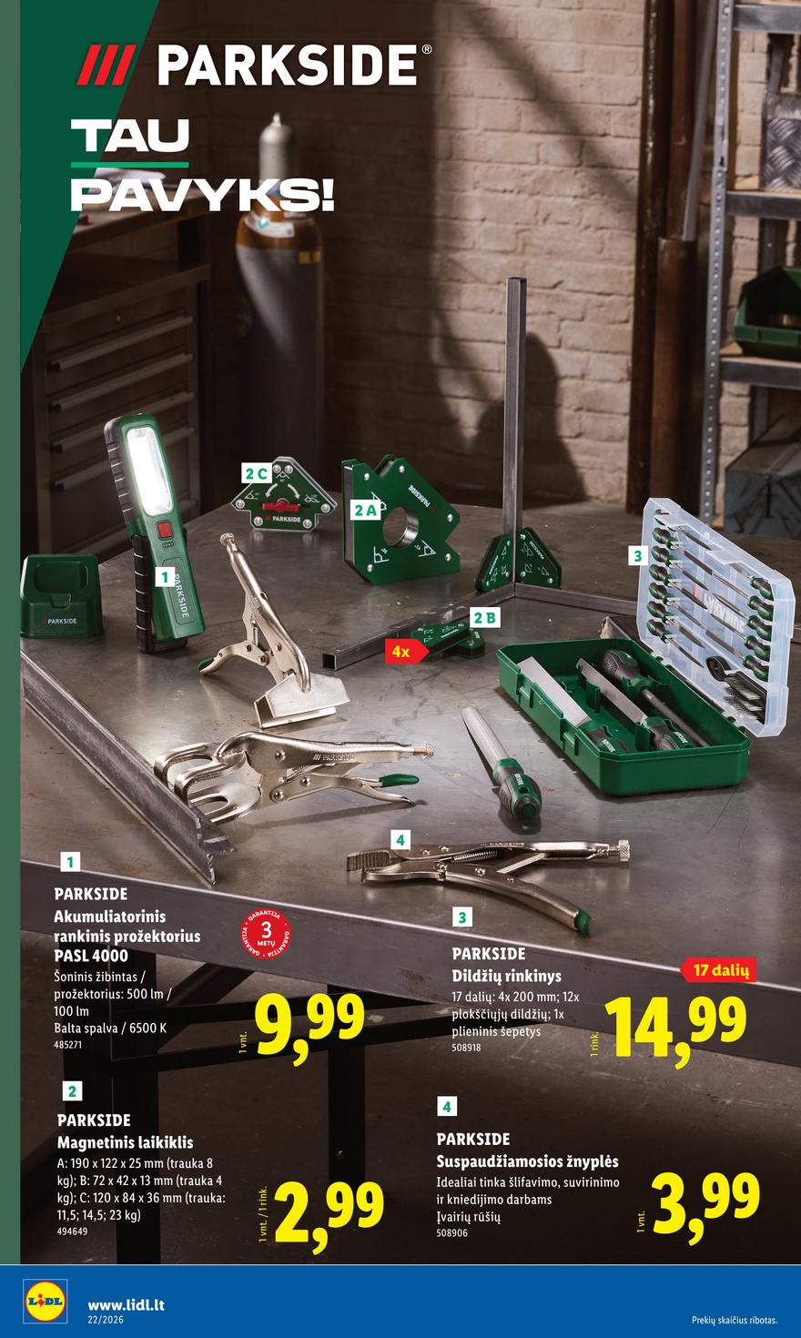 Lidl leidinys akcijos nuo 
  2026-05-25 iki 
  2026-05-31 | Leidinukas.lt puslapis 22