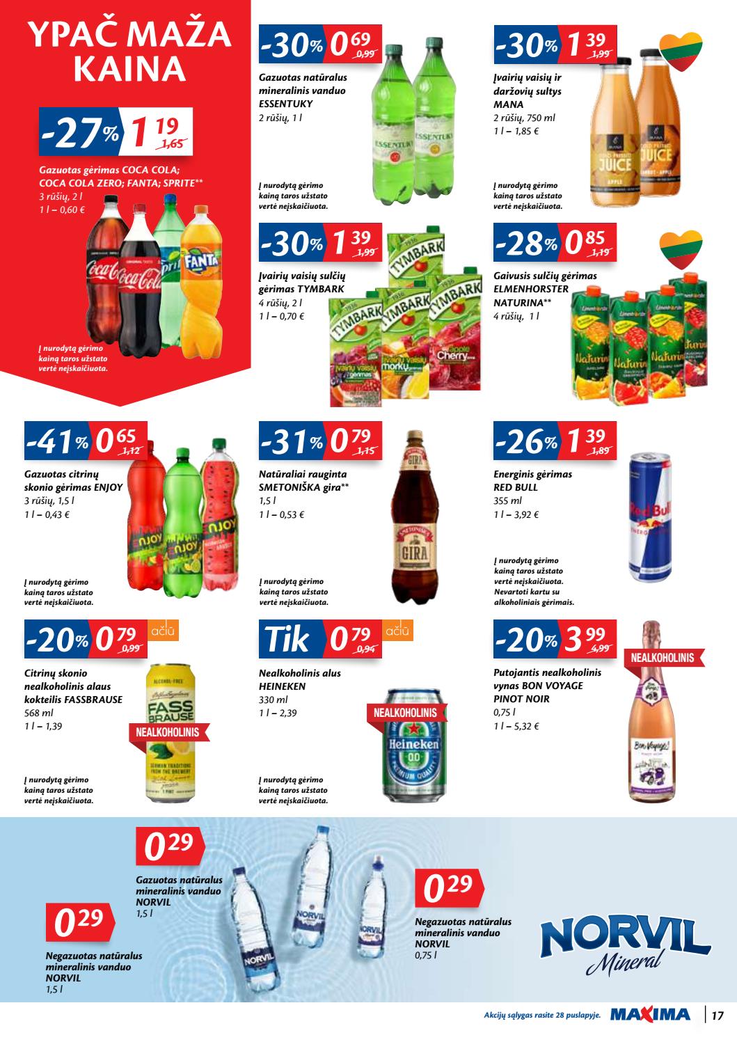 Maxima kaininis leidinys akcijos nuo 
  2020-03-17 iki 
  2020-03-23 | Leidinukas.lt puslapis 17