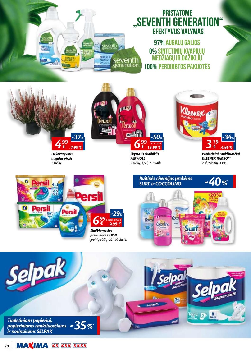 Maxima kaininis leidinys akcijos nuo 
  2019-08-15 iki 
  2019-08-28 | Leidinukas.lt puslapis 20