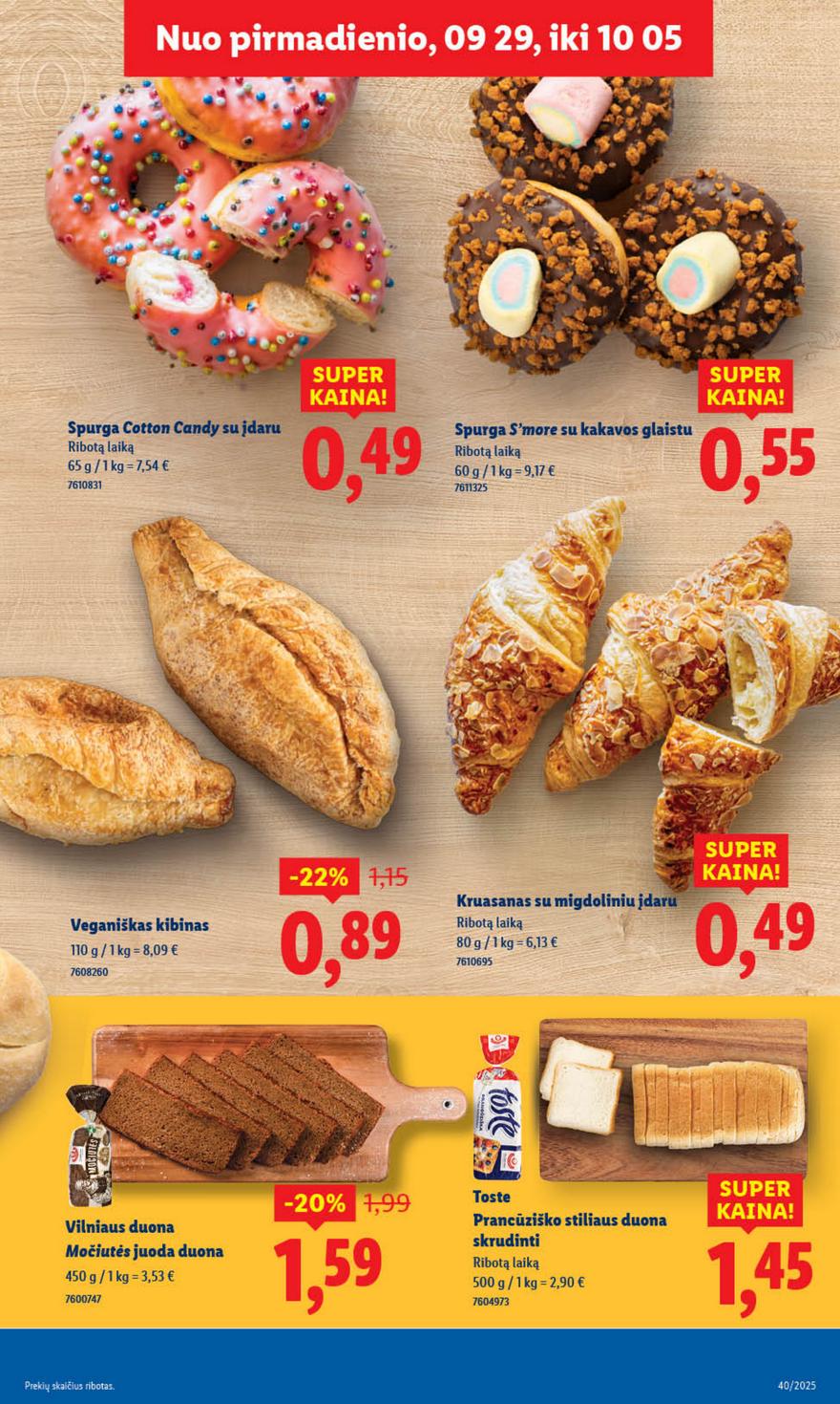 Lidl leidinys akcijos nuo 
  2025-09-29 iki 
  2025-10-05 | Leidinukas.lt puslapis 5