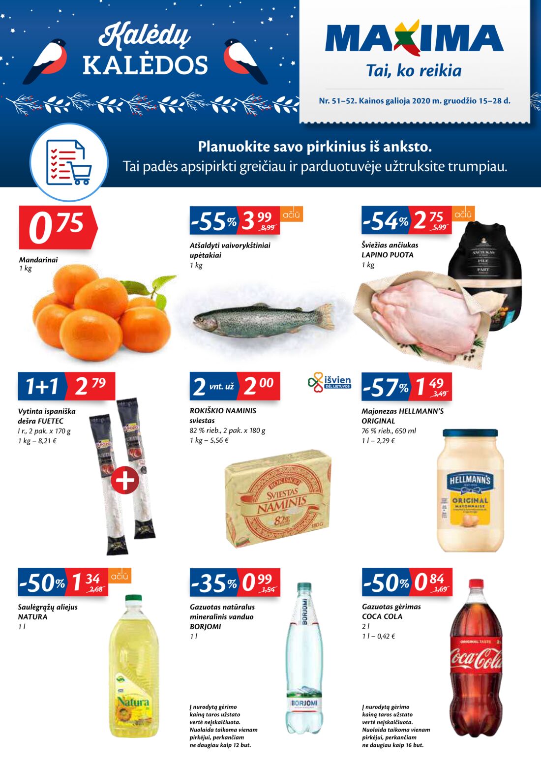 Maxima kaininis leidinys akcijos nuo 
  2020-12-15 iki 
  2020-12-28 | Leidinukas.lt puslapis 1