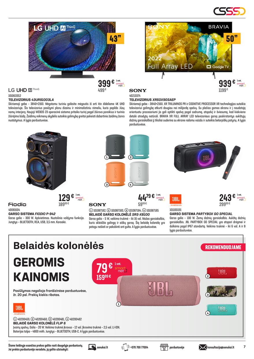 Senukai leidinys akcijos nuo 
  2024-05-15 iki 
  2024-06-11 | Leidinukas.lt puslapis 7