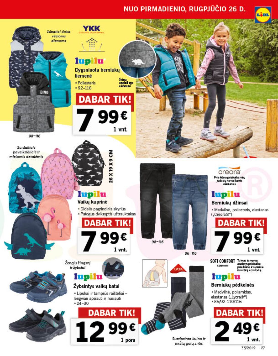Lidl savaitinis leidinys akcijos nuo 
  2019-08-26 iki 
  2019-09-01 | Leidinukas.lt puslapis 27