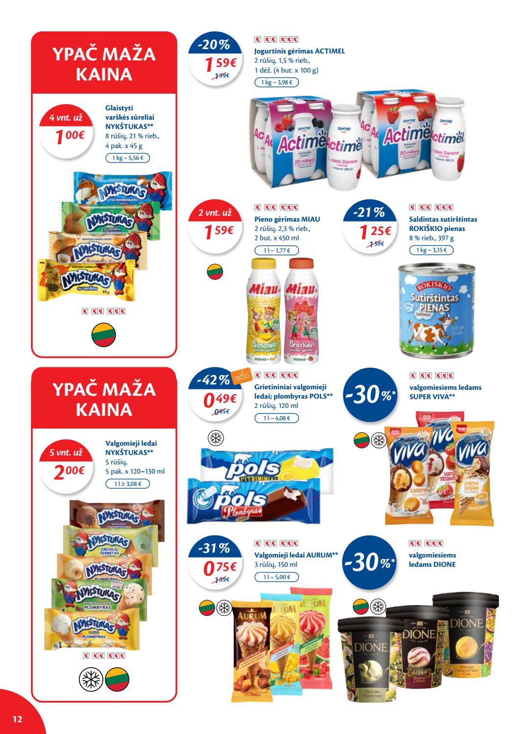 Maxima kaininis leidinys akcijos nuo 
  2021-04-27 iki 
  2021-05-03 | Leidinukas.lt puslapis 12