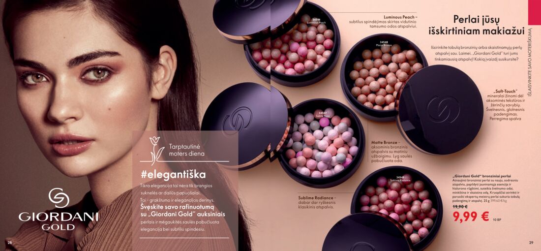 Oriflame katalogas akcijos nuo 
  2021-03-01 iki 
  2021-03-31 | Leidinukas.lt puslapis 15