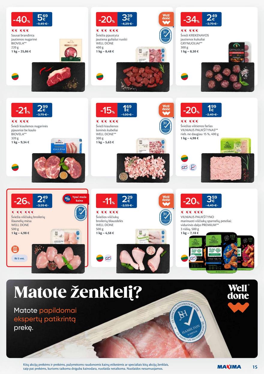 Maxima leidinys 41 akcijos nuo
2024-10-08 iki
2024-10-14 | Leidinukas.lt puslapis 15