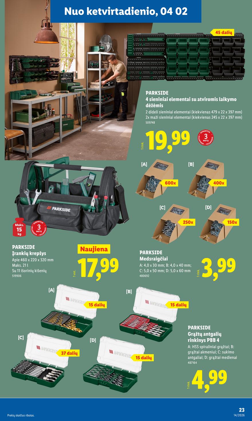 Lidl leidinys akcijos nuo 
  2026-03-30 iki 
  2026-04-04 | Leidinukas.lt puslapis 23