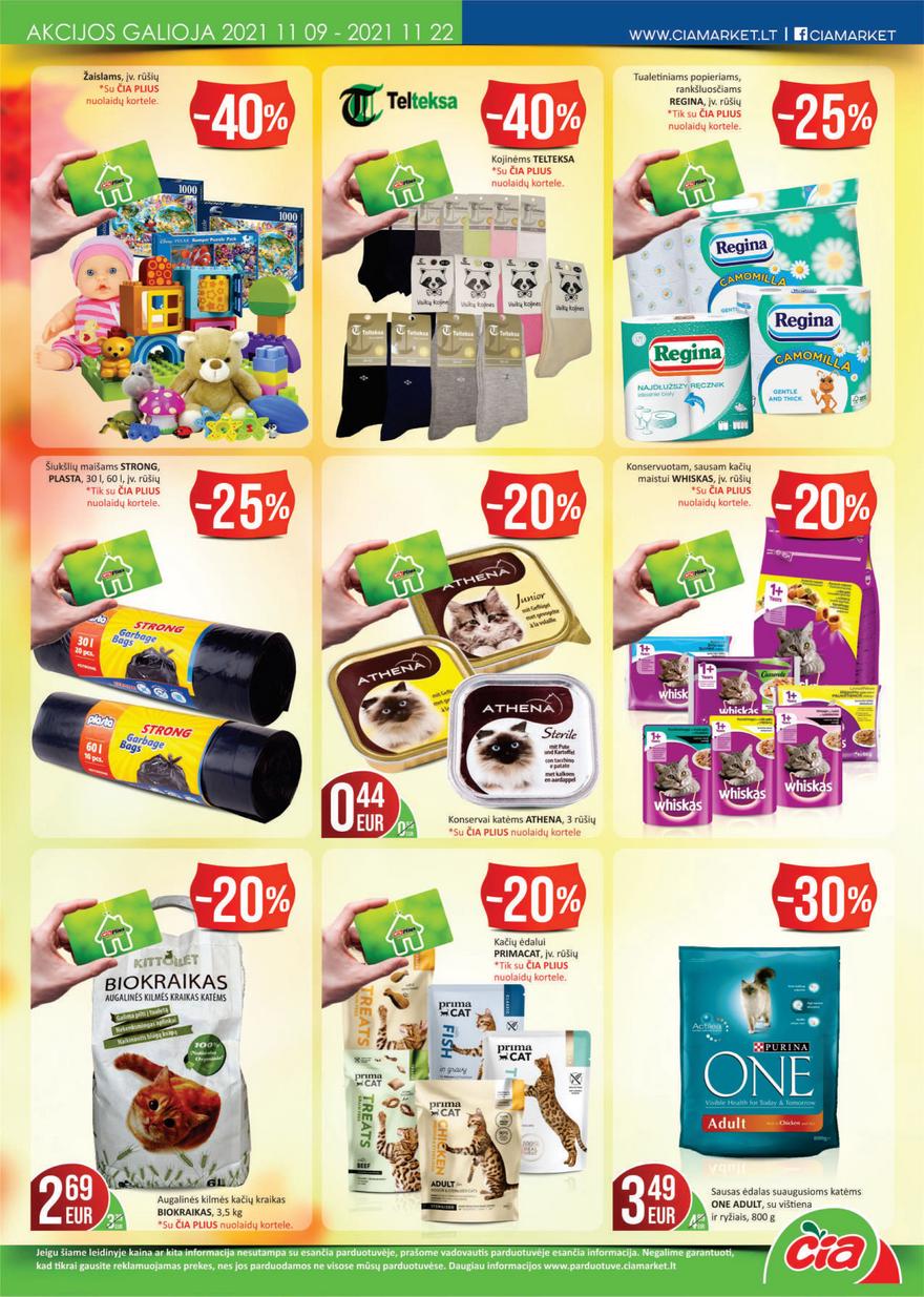 Čia market leidinys akcijos nuo 
  2021-11-09 iki 
  2021-11-22 | Leidinukas.lt puslapis 14